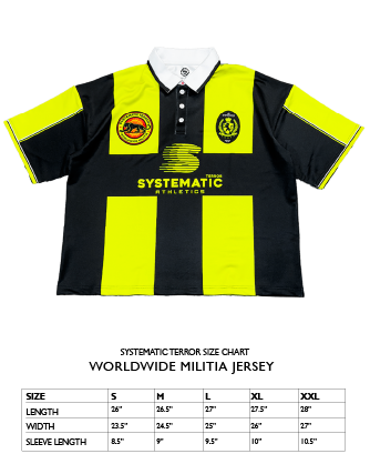 WORLDWIDE MILITIA JERSEY (YELLOW)