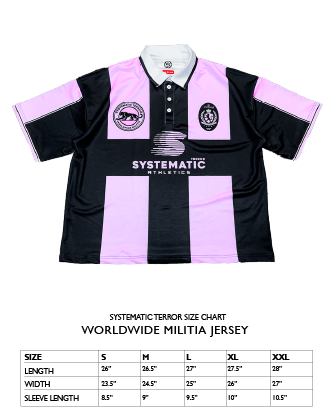 WORLDWIDE MILITIA JERSEY (PINK)